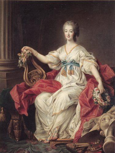 Mme du Barry, par François-Hubert Drouais (1774), CCI Versailles