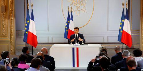 Emmanuel macron suivez en direct la conference de presse du president