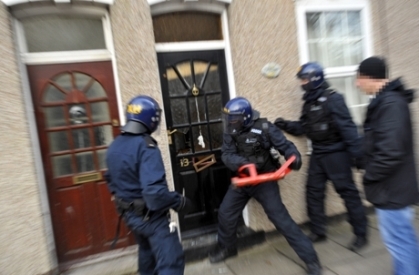 Police raid